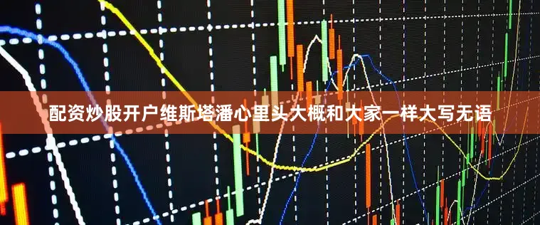 配资炒股开户维斯塔潘心里头大概和大家一样大写无语